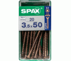 PLANA SPAX Z2 BRONCE S 20 UD.