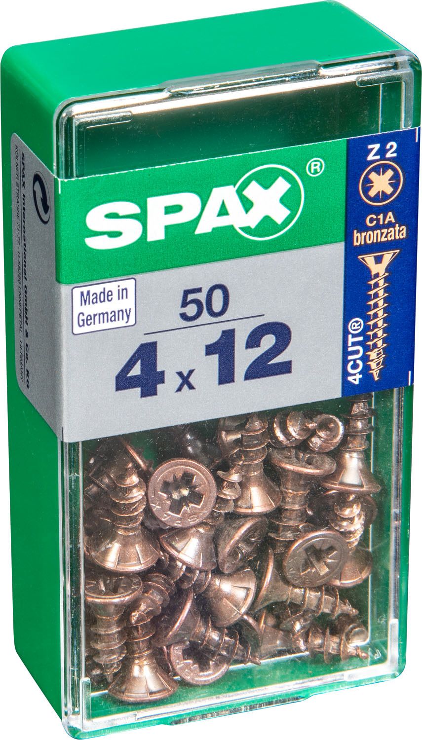 PLANA SPAX Z2 BRONCE S 50 UD.
