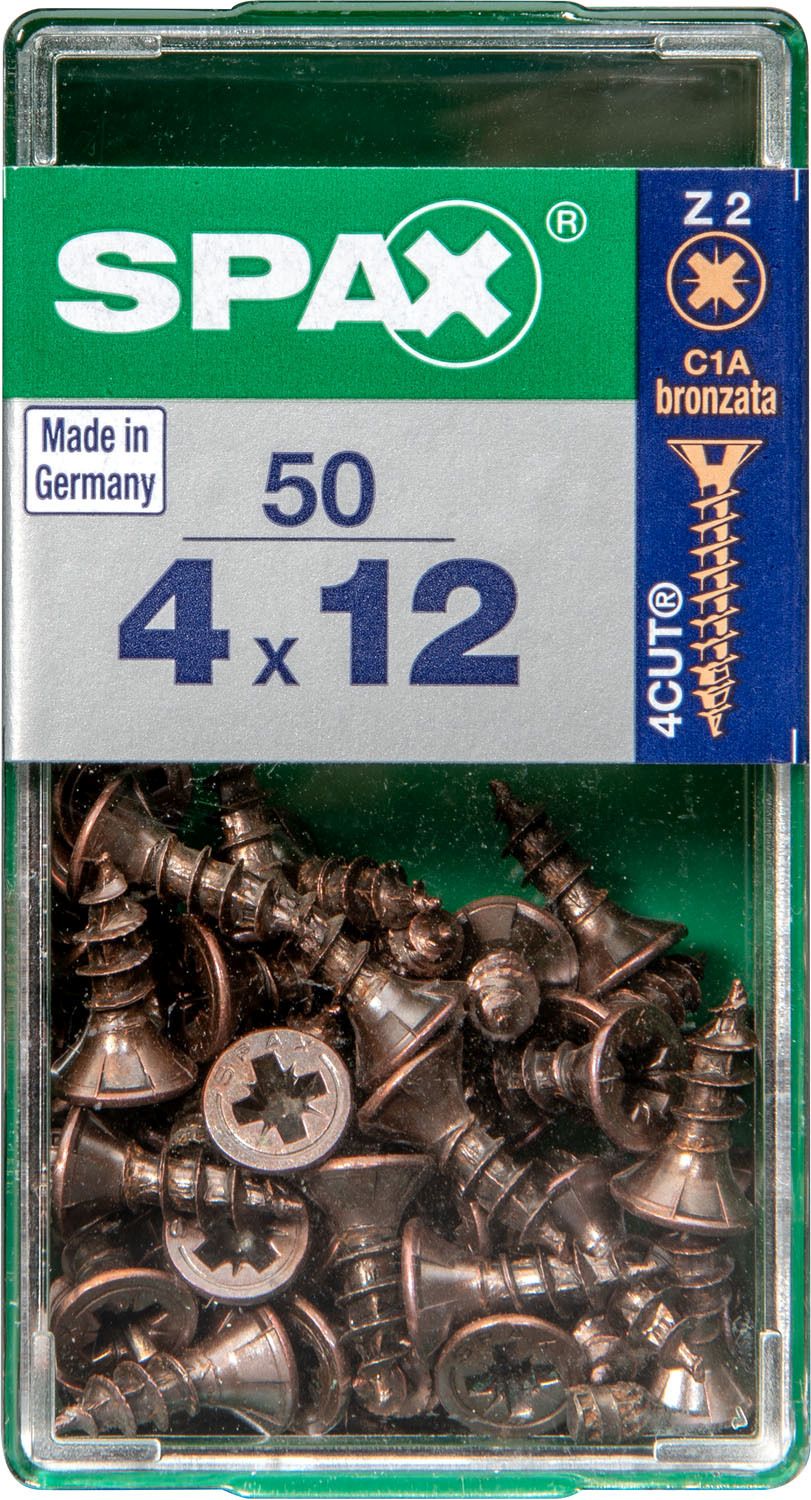 PLANA SPAX Z2 BRONCE S 50 UD.