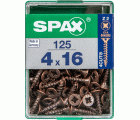 PLANA SPAX Z2 BRONCE M 125 UD.