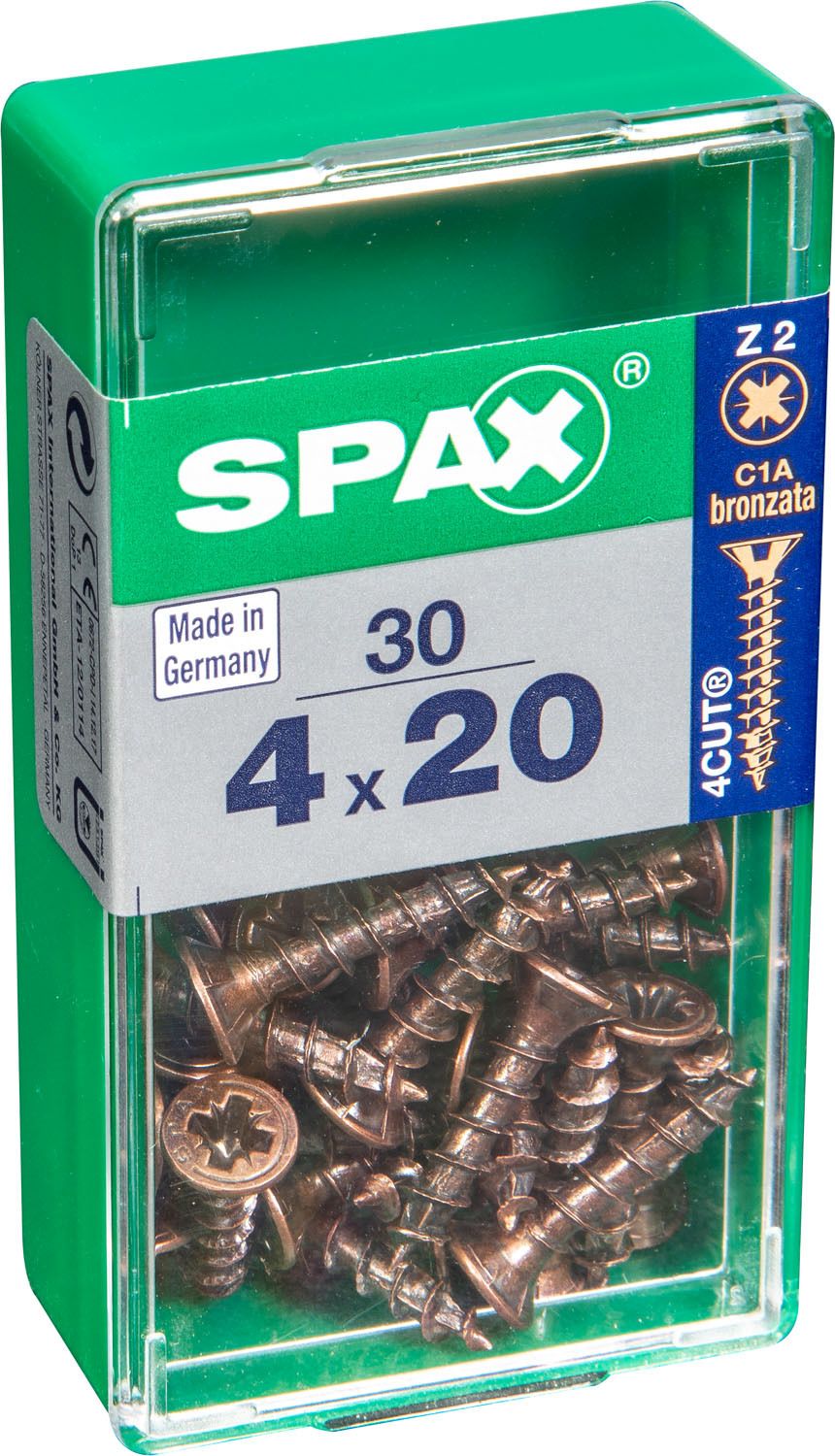 PLANA SPAX Z2 BRONCE S 30 UD.