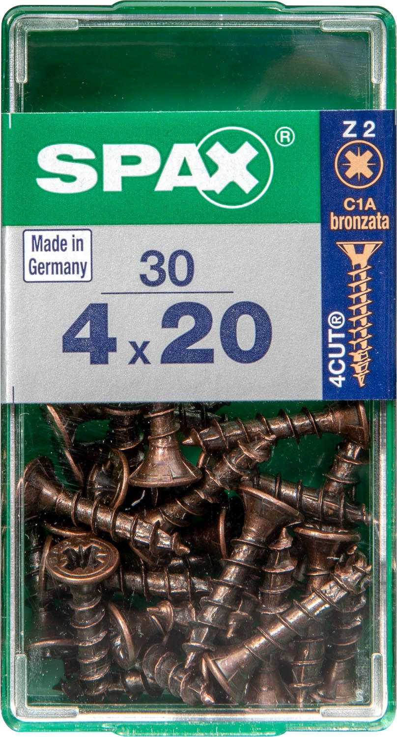 PLANA SPAX Z2 BRONCE S 30 UD.