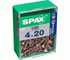 PLANA SPAX Z2 BRONCE M 100 UD.