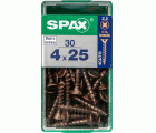 PLANA SPAX Z2 BRONCE S 30 UD.