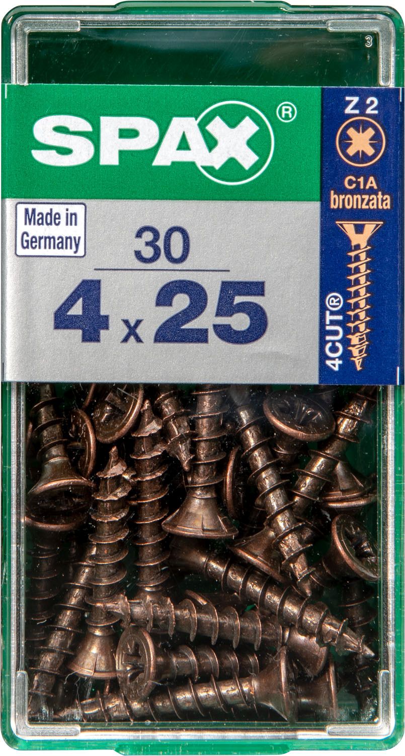 PLANA SPAX Z2 BRONCE S 30 UD.