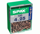 PLANA SPAX Z2 BRONCE M 100 UD.