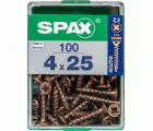 PLANA SPAX Z2 BRONCE M 100 UD.