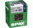 PLANA SPAX Z2 BRONCE L 250 UD.