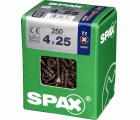 PLANA SPAX Z2 BRONCE L 250 UD.