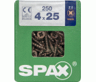 PLANA SPAX Z2 BRONCE L 250 UD.