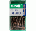 PLANA SPAX Z2 BRONCE S 25 UD.