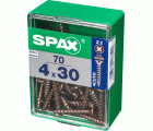 PLANA SPAX Z2 BRONCE M 70 UD.