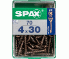 PLANA SPAX Z2 BRONCE M 70 UD.
