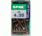 PLANA SPAX Z2 BRONCE S 20 UD.