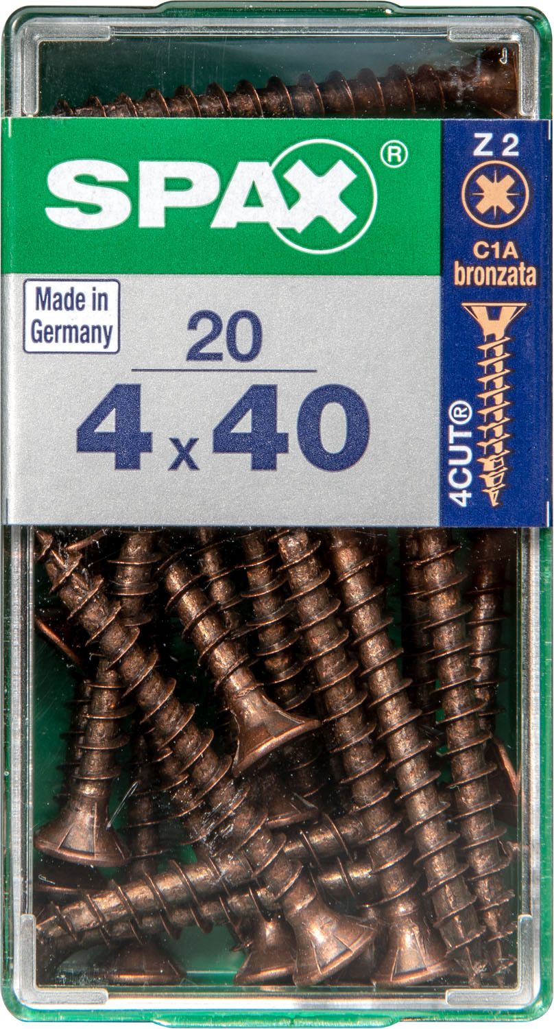 PLANA SPAX Z2 BRONCE S 20 UD.
