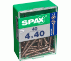 PLANA SPAX Z2 BRONCE M 40 UD.