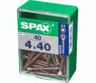 PLANA SPAX Z2 BRONCE M 40 UD.