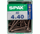PLANA SPAX Z2 BRONCE M 40 UD.