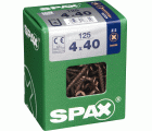 PLANA SPAX Z2 BRONCE L 125 UD.