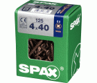 PLANA SPAX Z2 BRONCE L 125 UD.