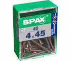 PLANA SPAX Z2 BRONCE M 40 UD.