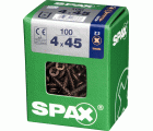 PLANA SPAX Z2 BRONCE L 100 UD.