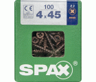 PLANA SPAX Z2 BRONCE L 100 UD.