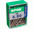 PLANA SPAX Z2 BRONCE M 40 UD.