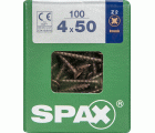 PLANA SPAX Z2 BRONCE L 100 UD.
