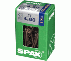 PLANA SPAX Z2 BRONCE L 75 UD.