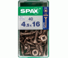 PLANA SPAX Z2 BRONCE S 40 UD.