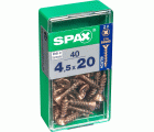 PLANA SPAX Z2 BRONCE S 40 UD.