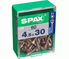 PLANA SPAX Z2 BRONCE M 60 UD.