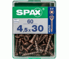 PLANA SPAX Z2 BRONCE M 60 UD.