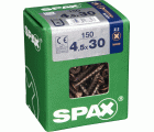 PLANA SPAX Z2 BRONCE L 150 UD.