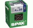 PLANA SPAX Z2 BRONCE L 100 UD.
