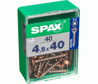 PLANA SPAX Z2 BRONCE M 40 UD.