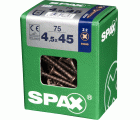 PLANA SPAX Z2 BRONCE L 75 UD.
