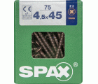 PLANA SPAX Z2 BRONCE L 75 UD.