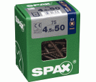PLANA SPAX Z2 BRONCE L 75 UD.