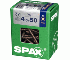 PLANA SPAX Z2 BRONCE L 75 UD.