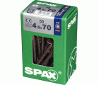 PLANA SPAX Z2 BRONCE L 50 UD.