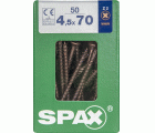 PLANA SPAX Z2 BRONCE L 50 UD.