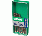 PLANA SPAX Z2 BRONCE M 10 UD.