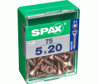 PLANA SPAX Z2 BRONCE M 75 UD.