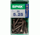 PLANA SPAX Z2 BRONCE S 20 UD.