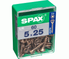 PLANA SPAX Z2 BRONCE M 60 UD.