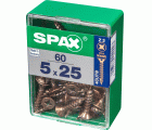 PLANA SPAX Z2 BRONCE M 60 UD.