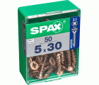 PLANA SPAX Z2 BRONCE M 50 UD.