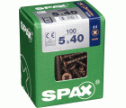 PLANA SPAX Z2 BRONCE L 100 UD.